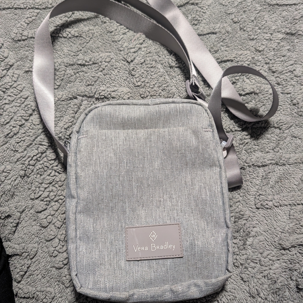 Vera Bradley Gray Crossbody Bag